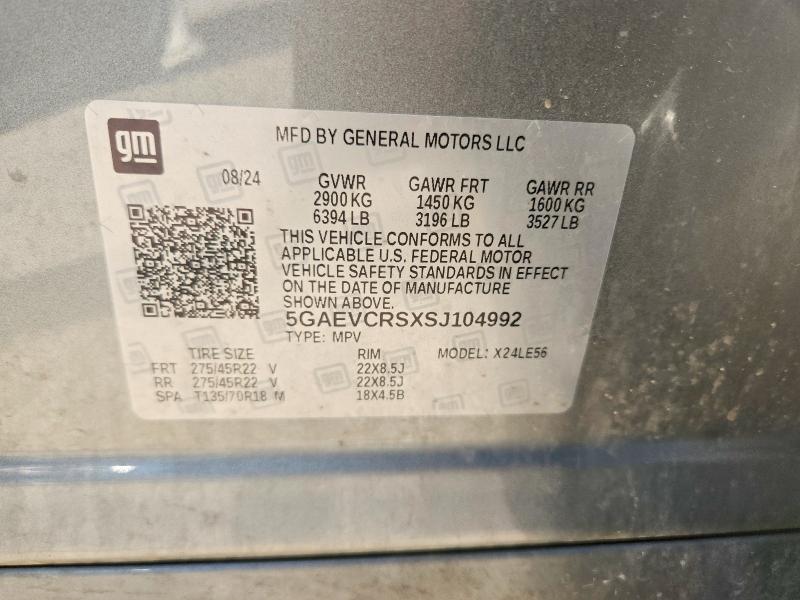 Продажа на аукционе авто 2025 Buick Enclave, vin: 5GAEVCRSXSJ104992, номер лота: 67103396