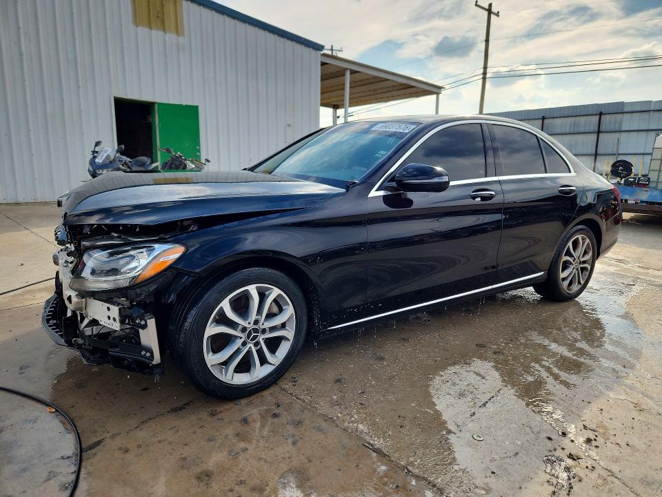 69037576 :رقم المزاد ، 55SWF4JB2JU249482 vin ، 2018 Mercedes-benz C مزاد بيع
