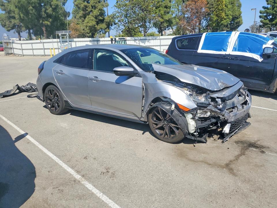 69799136 :رقم المزاد ، SHHFK7H41KU424083 vin ، 2019 Honda Civic مزاد بيع