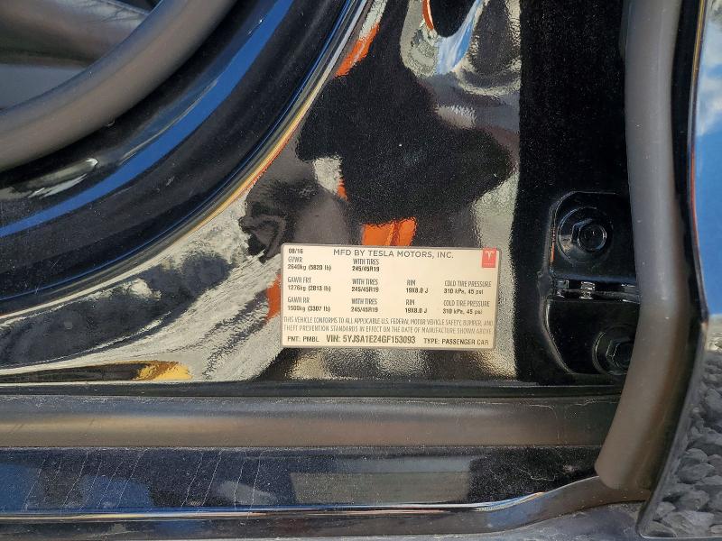 Aukcja sprzedaży 2016 Tesla Model S, vin: 5YJSA1E24GF153093, numer aukcji: 70135486