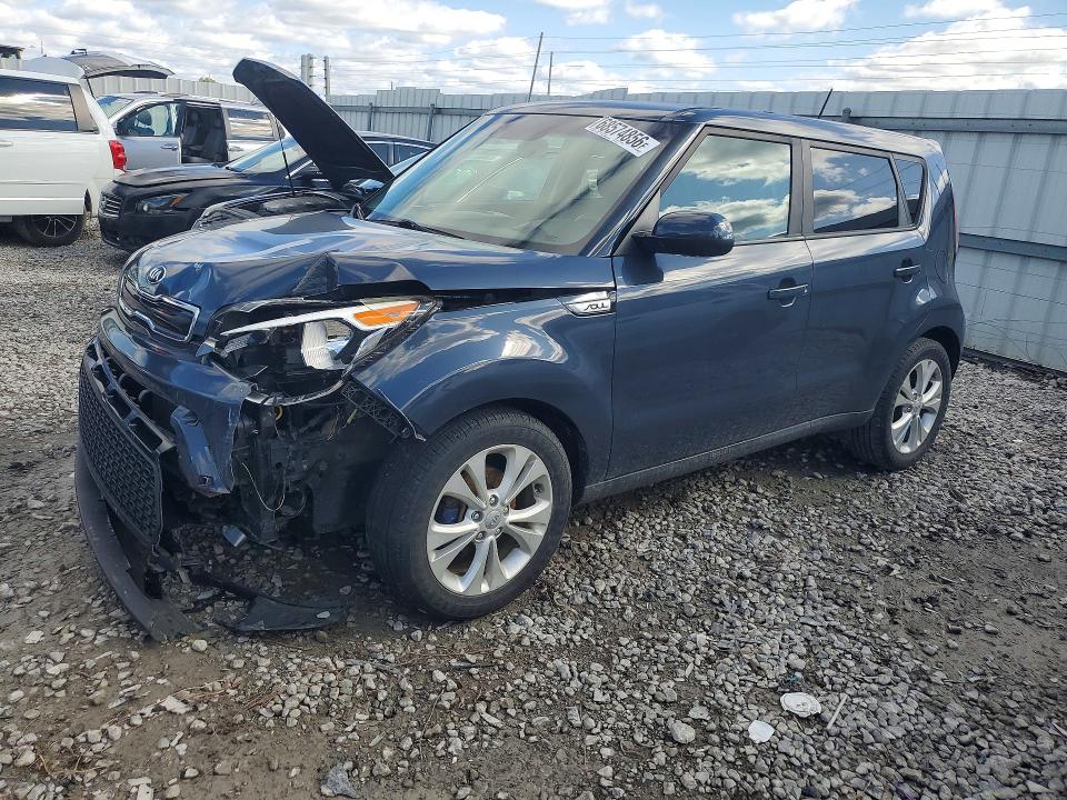 2016 Kia Soul მანქანა იყიდება აუქციონზე, vin: KNDJP3A59G7312573, აუქციონის ნომერი: 68574856