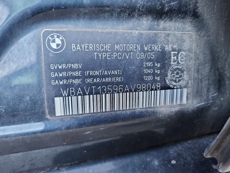Продажа на аукционе авто 2006 Bmw 325, vin: WBAVT13596AV98048, номер лота: 69428026