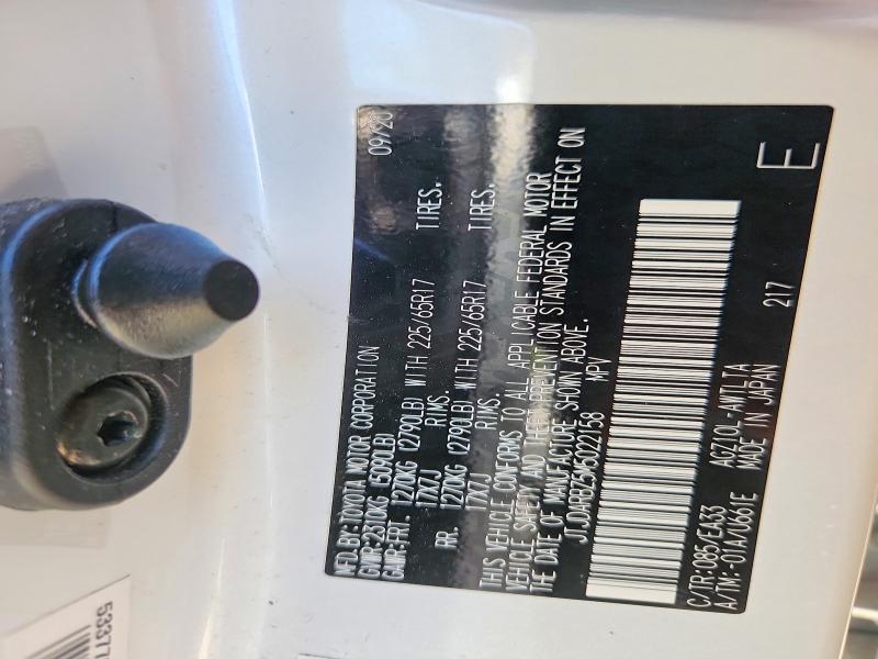 Aukcja sprzedaży 2021 Lexus Nx 300, vin: JTJDARBZ5M5022158, numer aukcji: 67690216