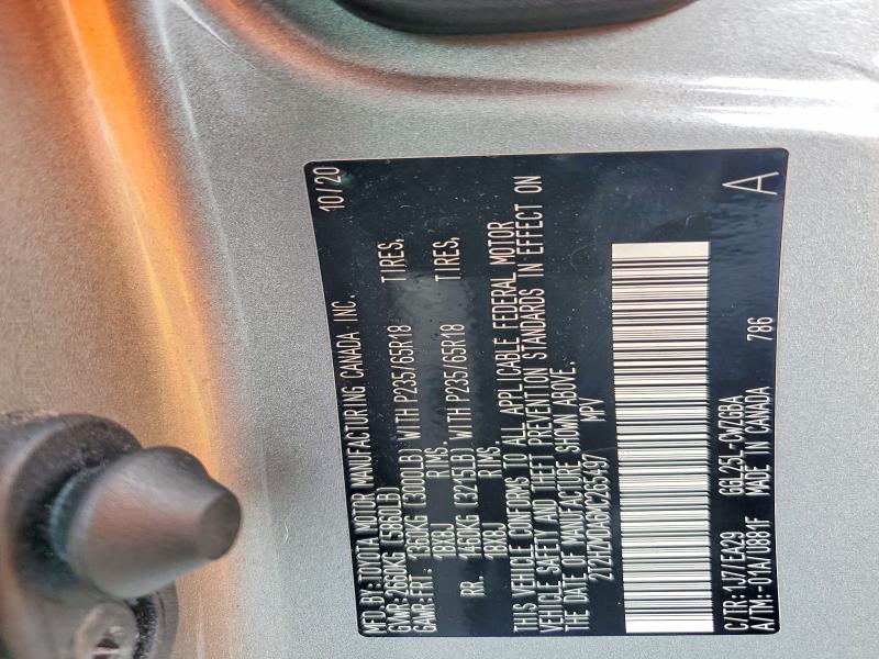 2021 Lexus Rx მანქანა იყიდება აუქციონზე, vin: 2T2HZMDA6MC265497, აუქციონის ნომერი: 68432406