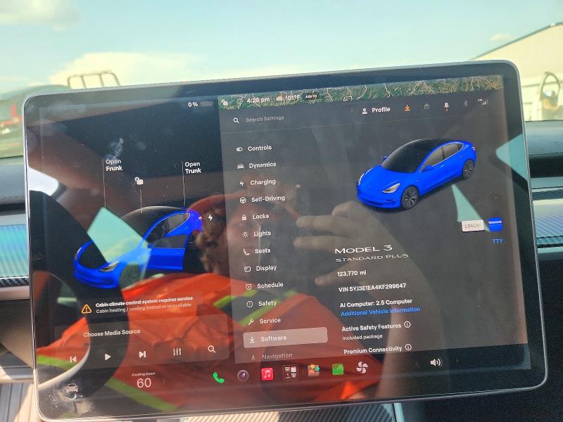 Auction sale of the 2019 Tesla Model 3, vin: 5YJ3E1EA4KF299647, lot number: 69854976