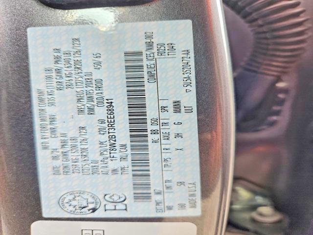 70150696 :رقم المزاد ، 1FT8W2BT3REE68941 vin ، 2024 Ford F250 مزاد بيع