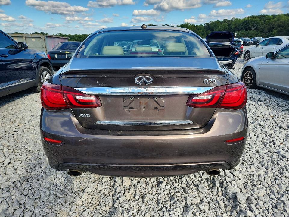 Aukcja sprzedaży 2018 Infiniti Q70, vin: JN1BY1AR7JM220981, numer aukcji: 69865566