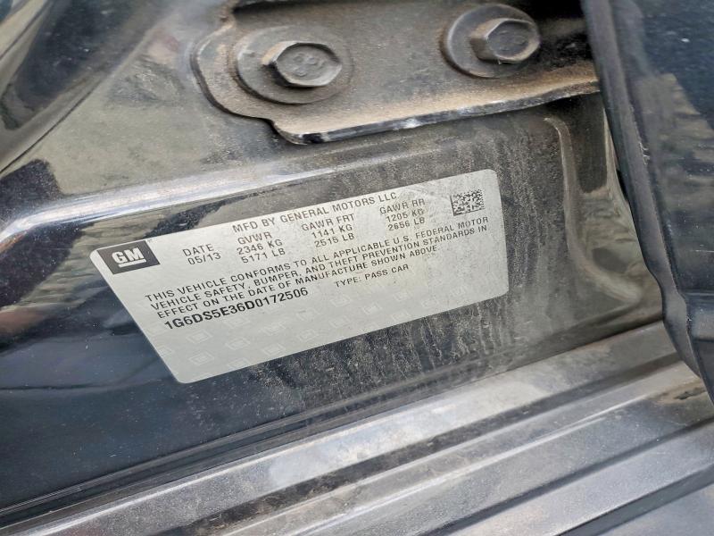 Продаж на аукціоні авто 2013 Cadillac Cts, vin: 1G6DS5E36D0172506, номер лоту: 69296246