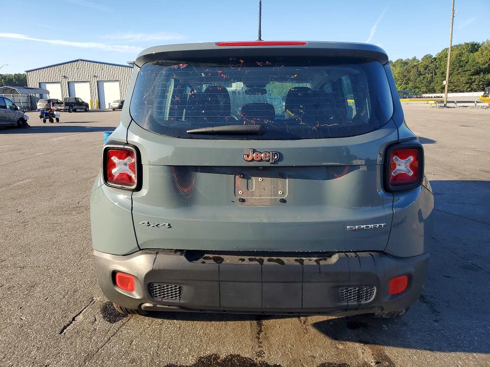 68067736 :رقم المزاد ، ZACCJBAT8GPE34637 vin ، 2016 Jeep Renegade مزاد بيع