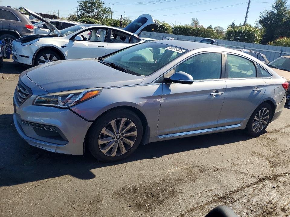 68541986 :رقم المزاد ، 5NPE34AF7FH128285 vin ، 2015 Hyundai Sonata مزاد بيع