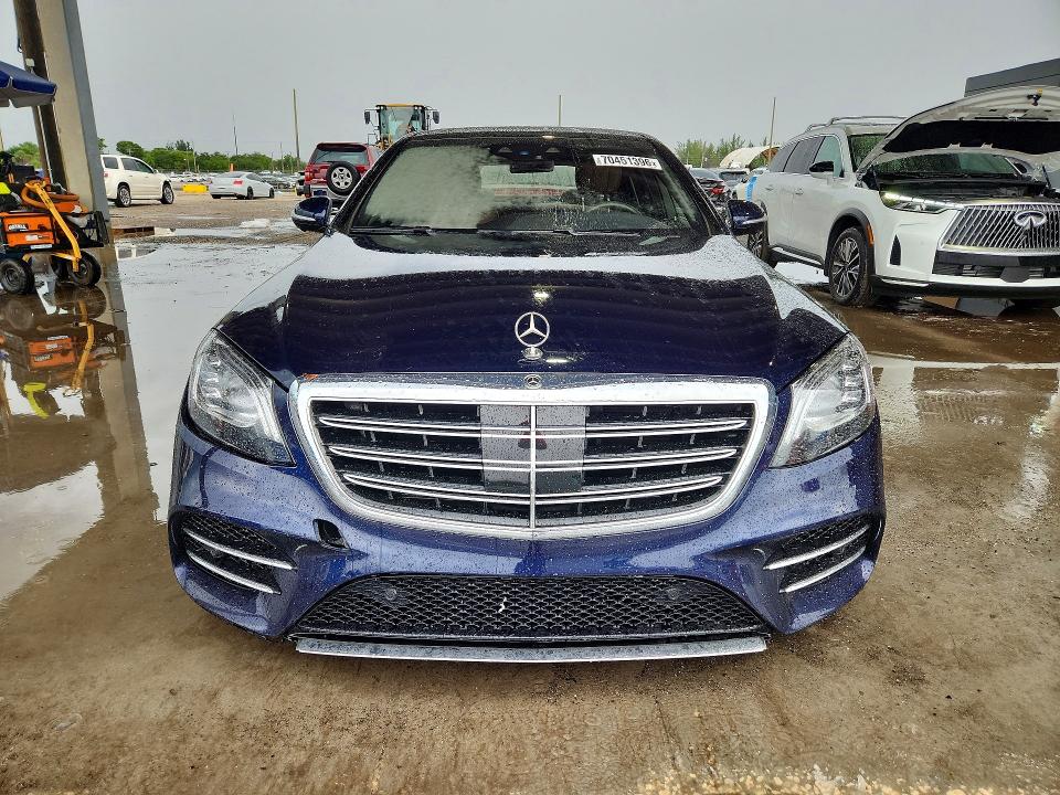 70451396 :رقم المزاد ، WDDUG6GB0JA350849 vin ، 2018 Mercedes-benz S مزاد بيع