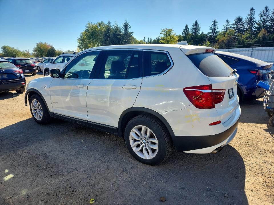 2012 Bmw X3 მანქანა იყიდება აუქციონზე, vin: 5UXWX5C50CL717364, აუქციონის ნომერი: 69706326