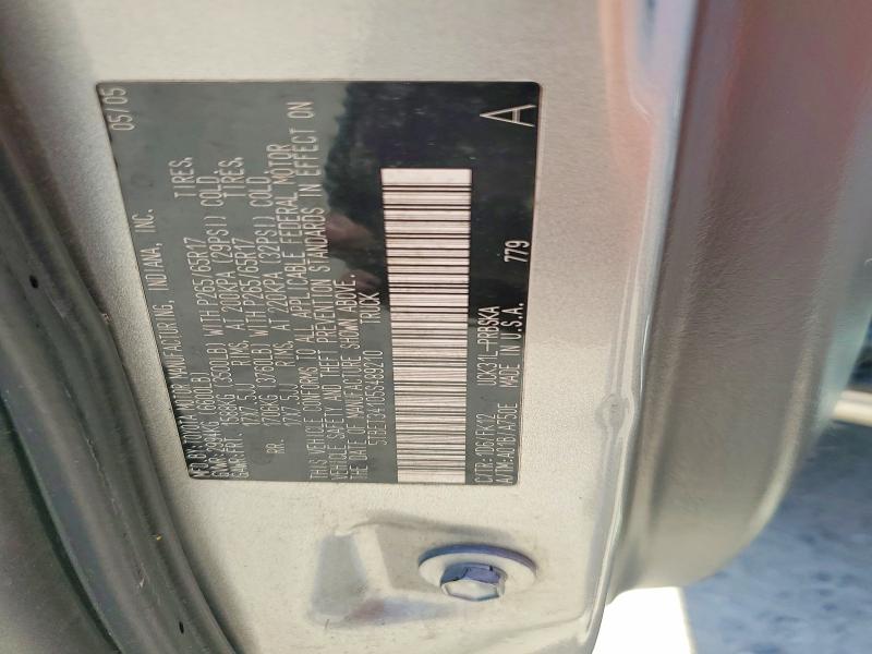 Продаж на аукціоні авто 2005 Toyota Tundra, vin: 5TBET34105S489210, номер лоту: 69707096