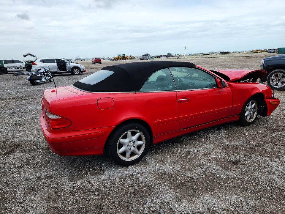 69303036 :رقم المزاد ، WDBLK65G1YT028978 vin ، 2000 Mercedes-benz Clk مزاد بيع