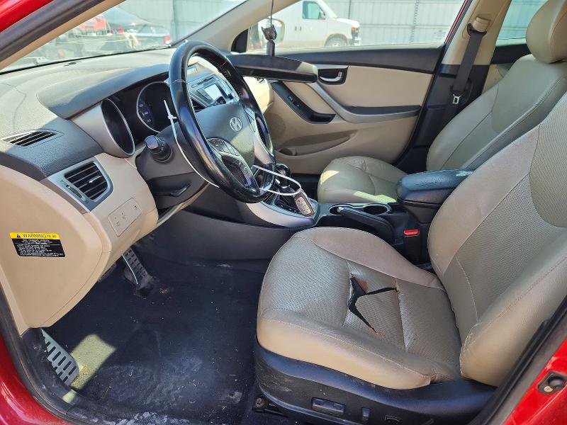 Продаж на аукціоні авто 2014 Hyundai Elantra, vin: KMHDH4AH2EU054546, номер лоту: 68648056