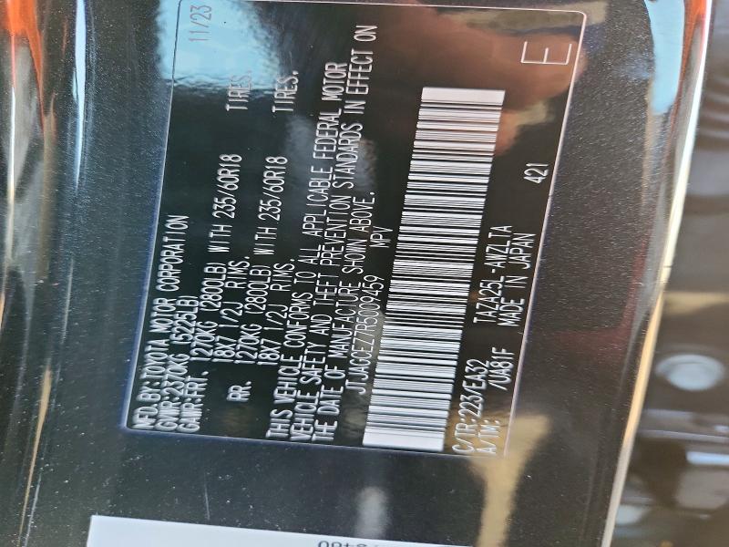 Продажа на аукционе авто 2024 Lexus Nx 350, vin: JTJAGCEZ7R5009459, номер лота: 67144146