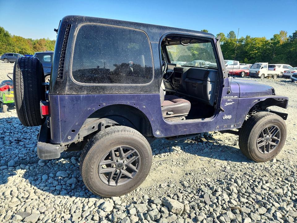 1999 Jeep Wrangler / Tj მანქანა იყიდება აუქციონზე, vin: 1J4FY19S7XP475086, აუქციონის ნომერი: 69959446