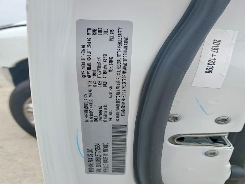 69769136 :رقم المزاد ، 3C6UR5DL5TG295564 vin ، 2026 Ram 2500 مزاد بيع
