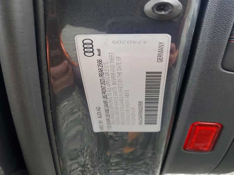 Aukcja sprzedaży 2021 Audi S4, vin: WAUC4AF45MA029590, numer aukcji: 68180976