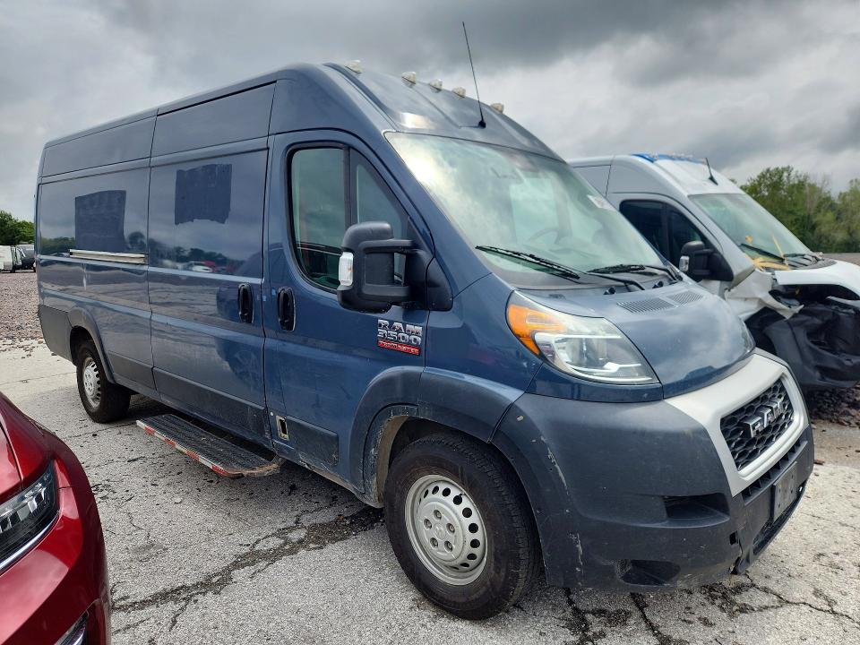 67253606 :رقم المزاد ، 3C6MRVJG2ME579755 vin ، 2021 Ram Promaster 3500 مزاد بيع