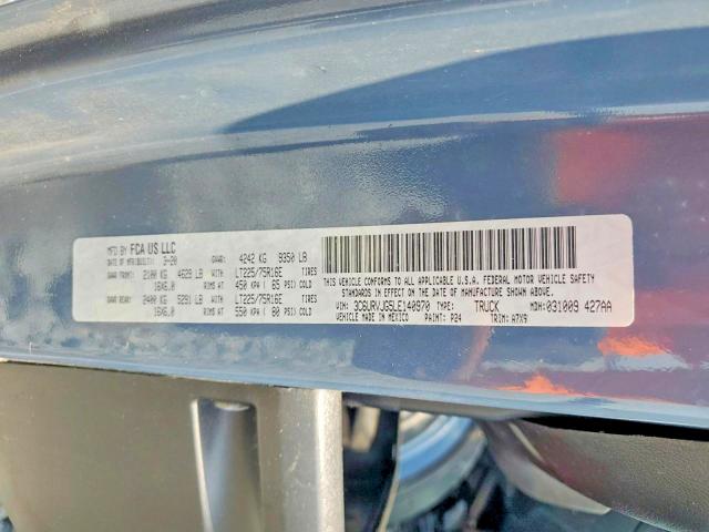Aukcja sprzedaży 2020 Ram Promaster 3500, vin: 3C6URVJG5LE140970, numer aukcji: 71439566