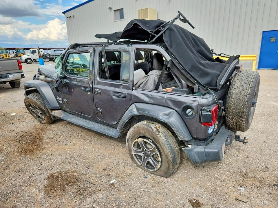 67178246 :رقم المزاد ، 1C4HJXDN8JW205398 vin ، 2018 Jeep Wrangler Unlimited مزاد بيع