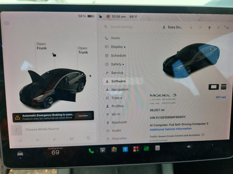 Aukcja sprzedaży 2021 Tesla Model 3, vin: 5YJ3E1EB9MF869511, numer aukcji: 67123056