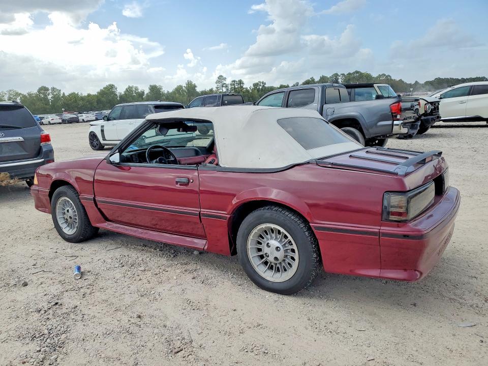 69008736 :رقم المزاد ، 1FABP45E9HF259570 vin ، 1987 Ford Mustang مزاد بيع