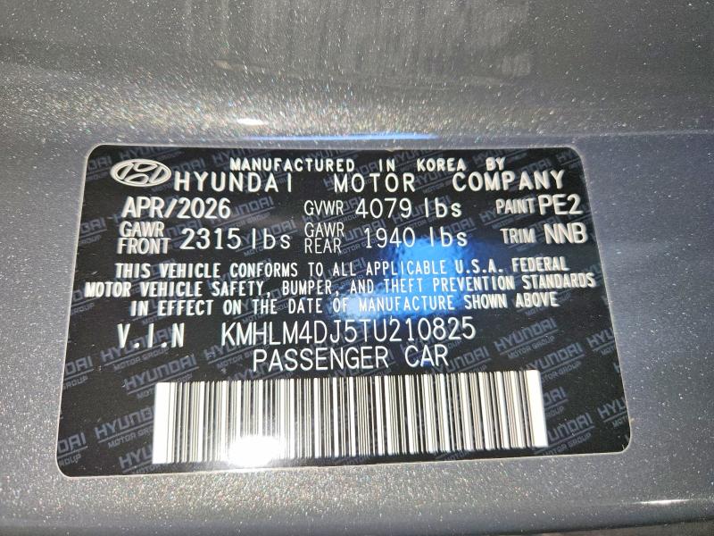 Продажа на аукционе авто 2026 Hyundai Elantra Hybrid, vin: KMHLM4DJ5TU210825, номер лота: 70416336