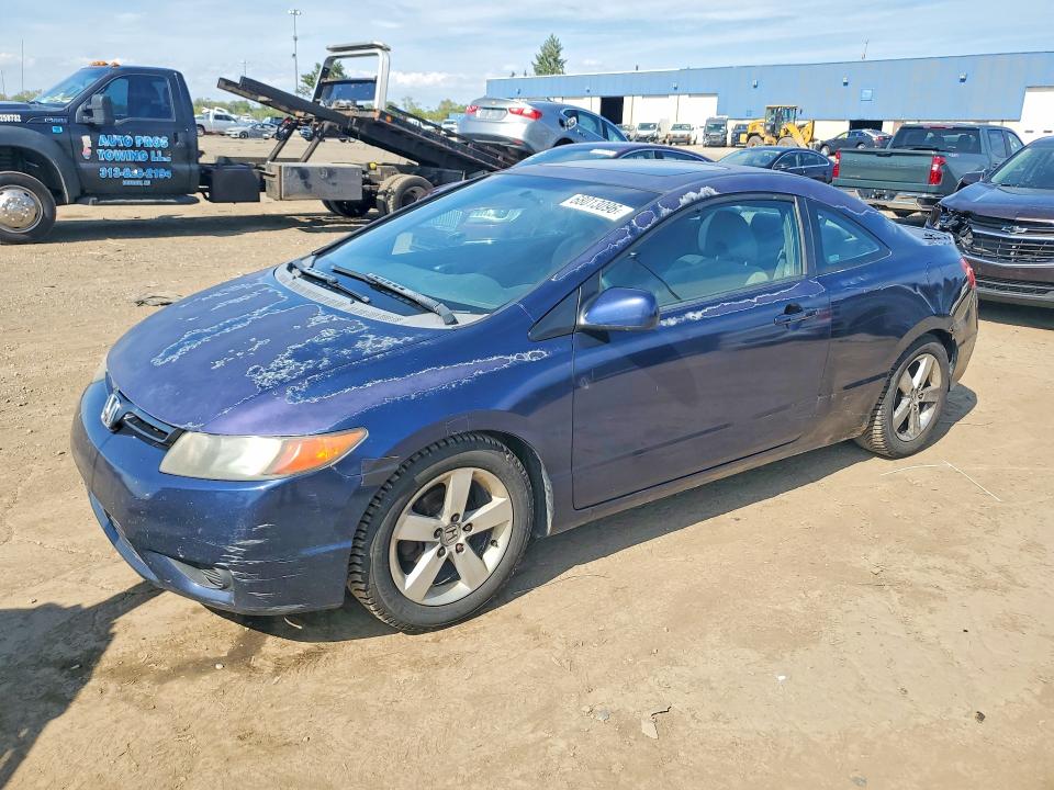 2007 Honda Civic მანქანა იყიდება აუქციონზე, vin: 2HGFG12807H578332, აუქციონის ნომერი: 68013096