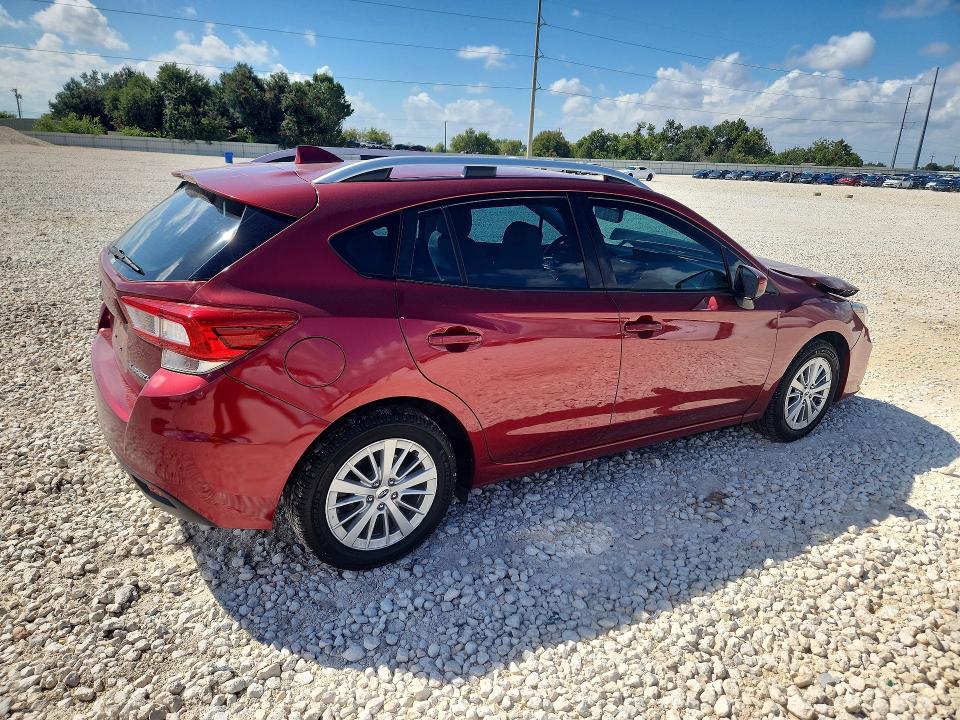 2018 Subaru Impreza მანქანა იყიდება აუქციონზე, vin: 4S3GTAB6XJ3701738, აუქციონის ნომერი: 68760596