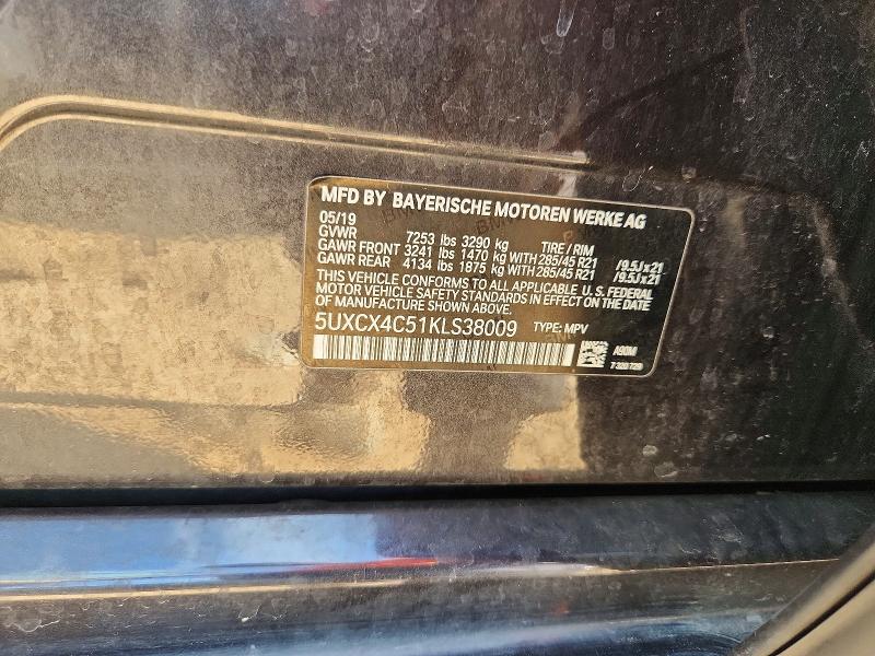 Aukcja sprzedaży 2019 Bmw X7, vin: 5UXCX4C51KLS38009, numer aukcji: 70768816