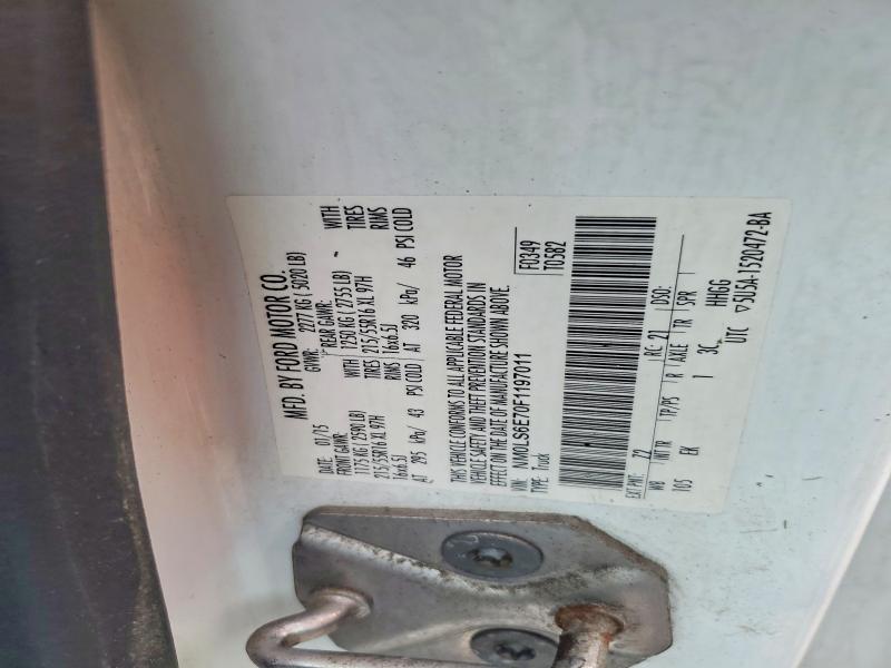 Продажа на аукционе авто 2015 Ford Transit Connect, vin: NM0LS6E70F1197011, номер лота: 68541336