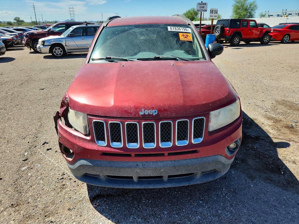 2012 Jeep Compass მანქანა იყიდება აუქციონზე, vin: 1C4NJCBA6CD601372, აუქციონის ნომერი: 67836196