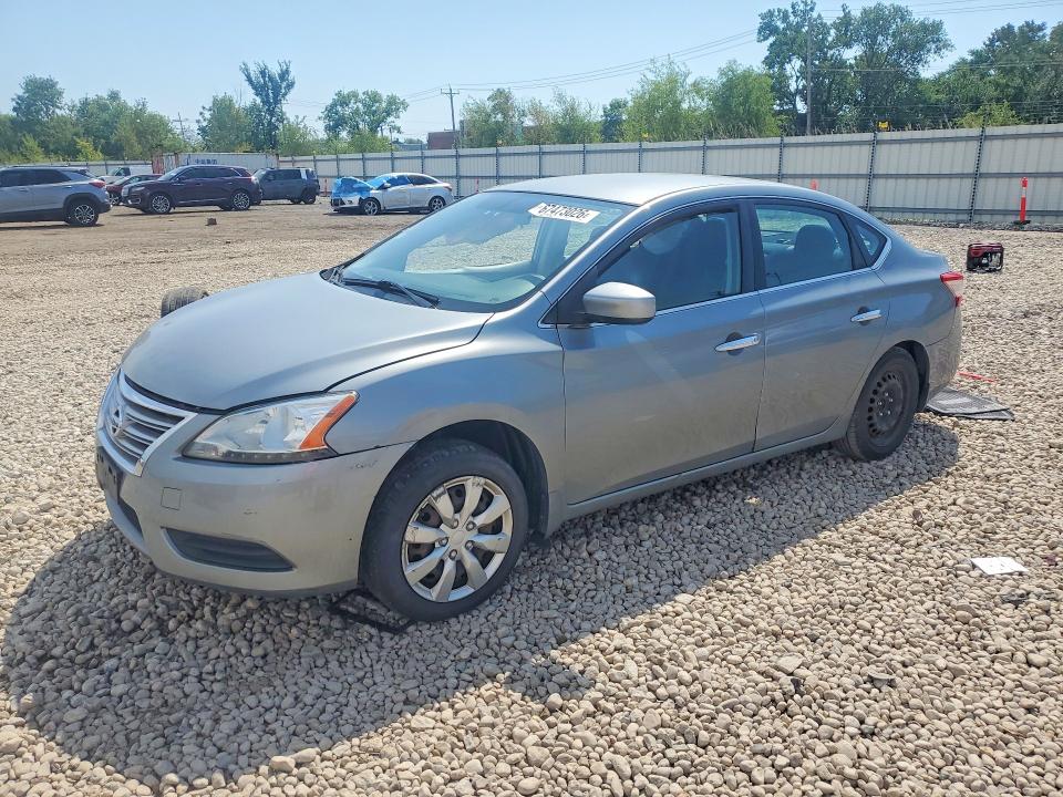 2014 Nissan Sentra მანქანა იყიდება აუქციონზე, vin: 3N1AB7AP0EL669708, აუქციონის ნომერი: 67473026