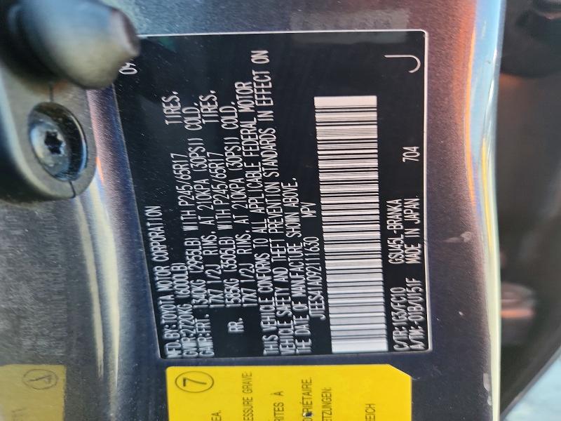 Aukcja sprzedaży 2009 Toyota Highlander, vin: JTEES41A092111630, numer aukcji: 68960256