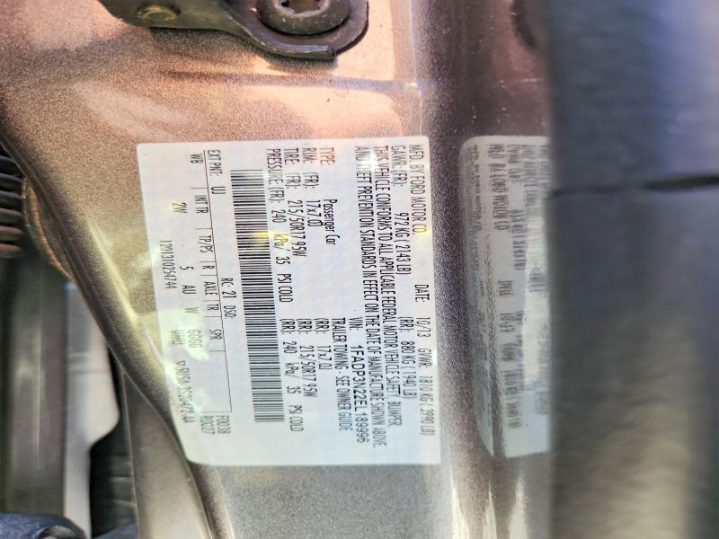 67729666 :رقم المزاد ، 1FADP3N22EL189996 vin ، 2014 Ford Focus مزاد بيع