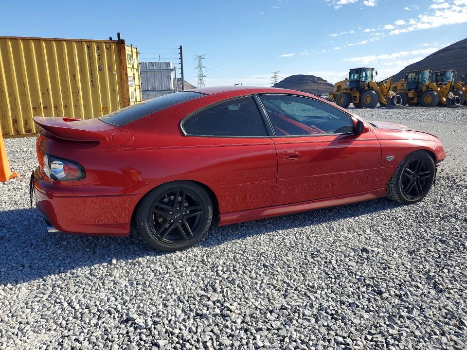 67447846 :رقم المزاد ، 6G2VX12U16L818620 vin ، 2006 Pontiac Gto مزاد بيع