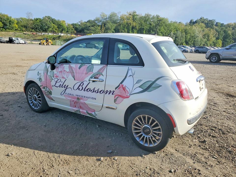 70290066 :رقم المزاد ، 3C3CFFCR9CT106385 vin ، 2012 Fiat 500 مزاد بيع