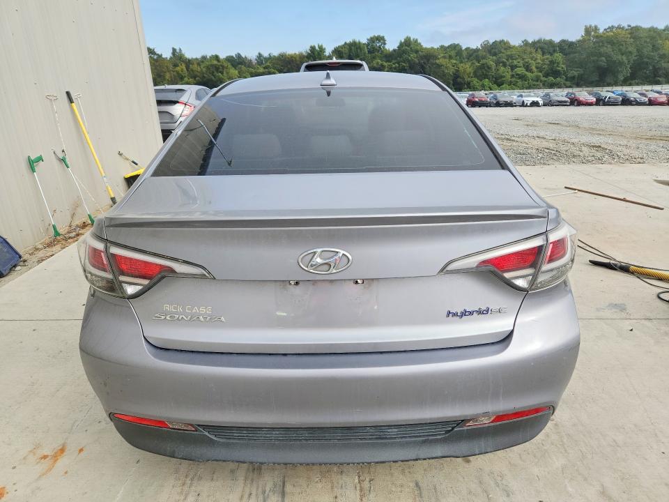 2016 Hyundai Sonata Hybrid მანქანა იყიდება აუქციონზე, vin: KMHE24L12GA019936, აუქციონის ნომერი: 70919426