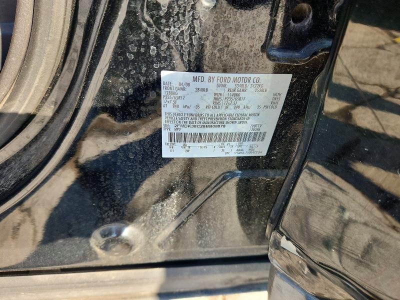 Продажа на аукционе авто 2008 Ford Edge, vin: 2FMDK38C28BB08878, номер лота: 68648756