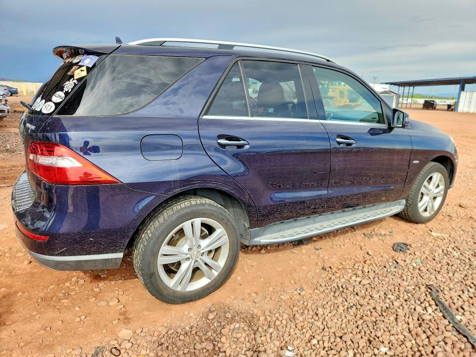 Aukcja sprzedaży 2012 Mercedes-benz Ml, vin: 4JGDA2EB1CA050369, numer aukcji: 69452046
