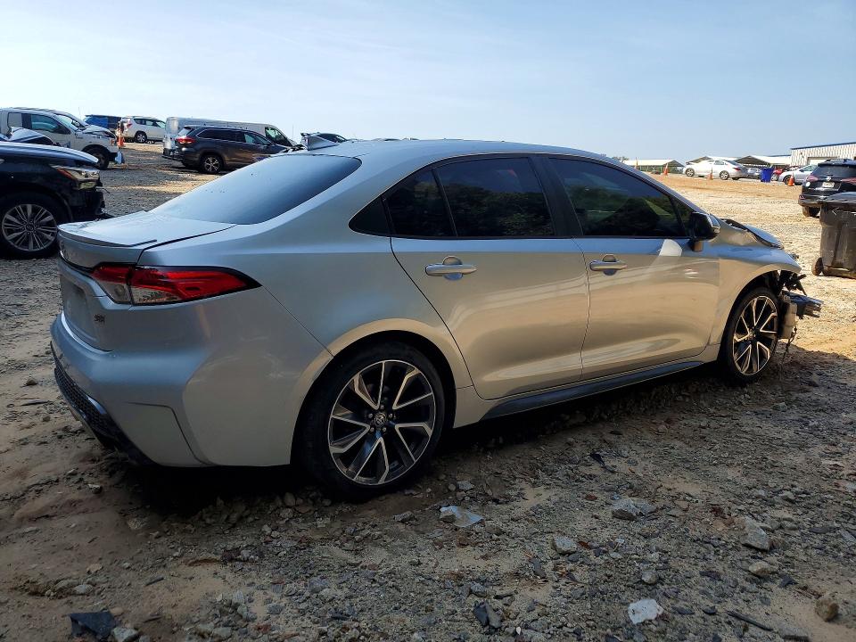 68016886 :رقم المزاد ، 5YFS4RCE2LP043032 vin ، 2020 Toyota Corolla مزاد بيع