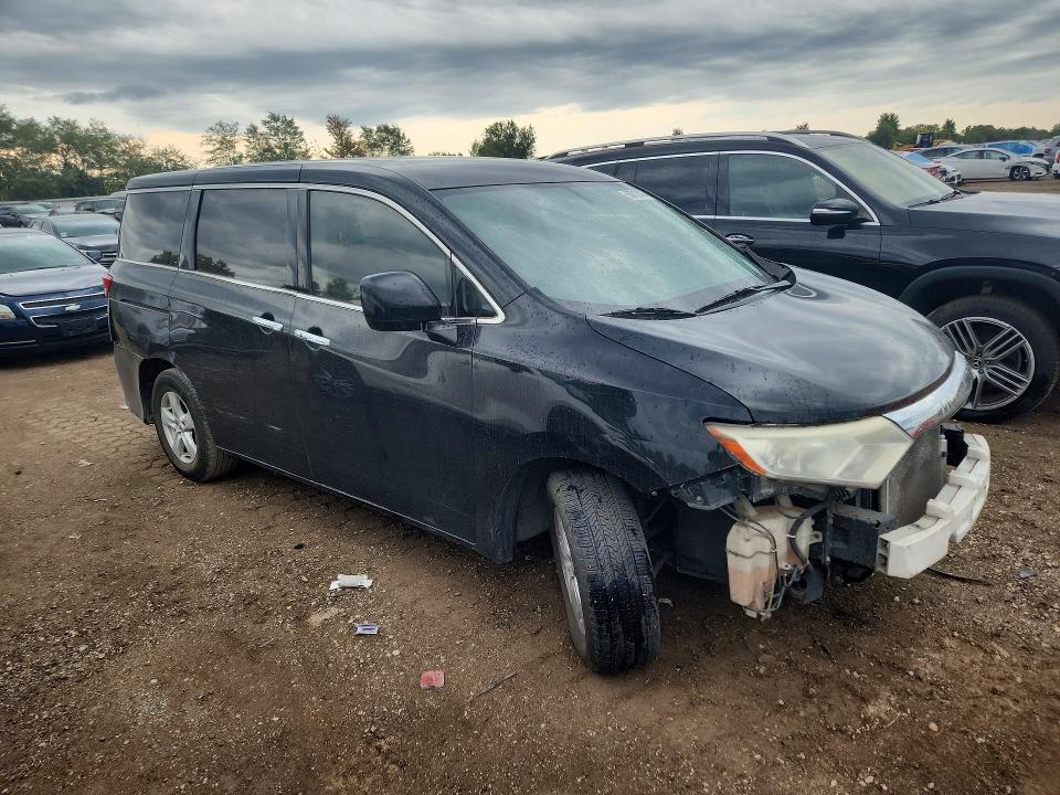 2013 Nissan Quest მანქანა იყიდება აუქციონზე, vin: JN8AE2KP3D9063997, აუქციონის ნომერი: 68513386