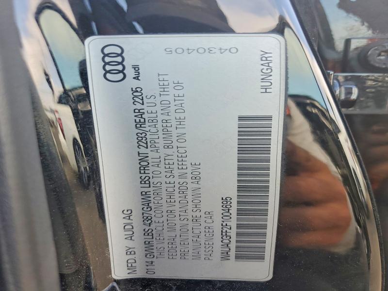 Продажа на аукционе авто 2015 Audi A3, vin: WAUACGFF2F1004695, номер лота: 70330786
