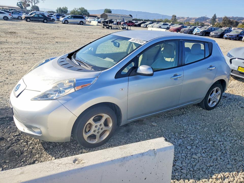 68707346 :رقم المزاد ، JN1AZ0CP1CT015535 vin ، 2012 Nissan Leaf مزاد بيع