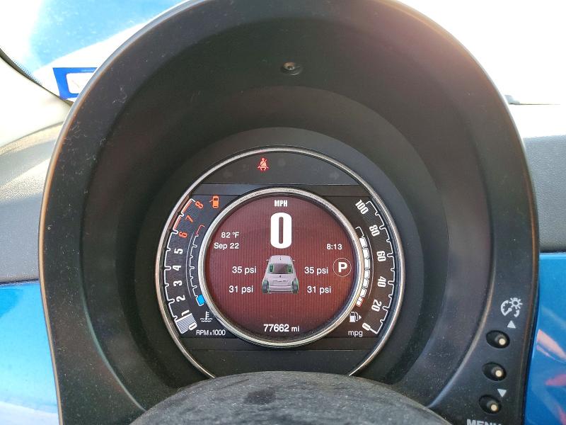 69440076 :رقم المزاد ، 3C3CFFKR6HT699759 vin ، 2017 Fiat 500 مزاد بيع