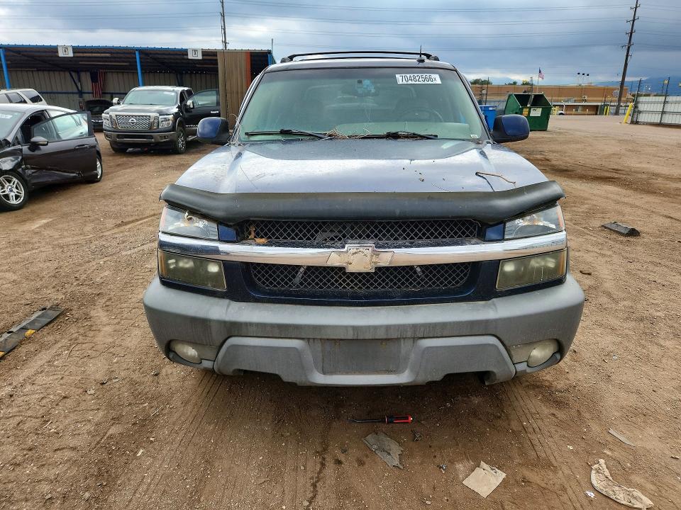 70482566 :رقم المزاد ، 3GNEK13T62G346149 vin ، 2002 Chevrolet Avalanche مزاد بيع