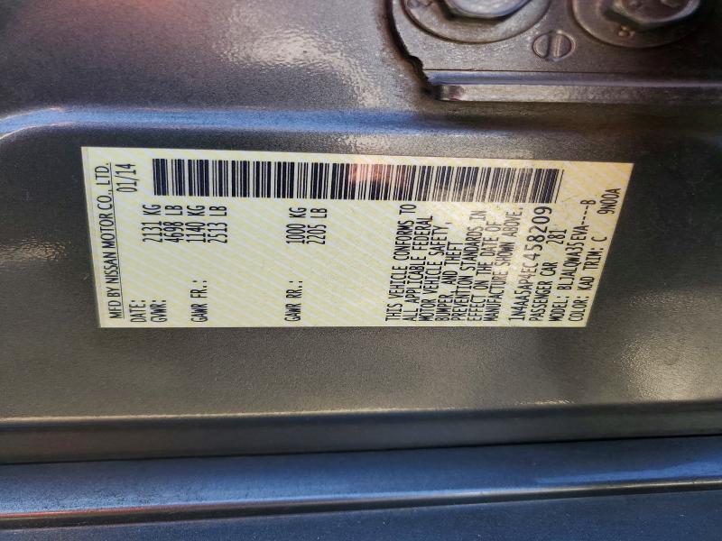 2014 Nissan Maxima მანქანა იყიდება აუქციონზე, vin: 1N4AA5AP4EC458209, აუქციონის ნომერი: 68937456