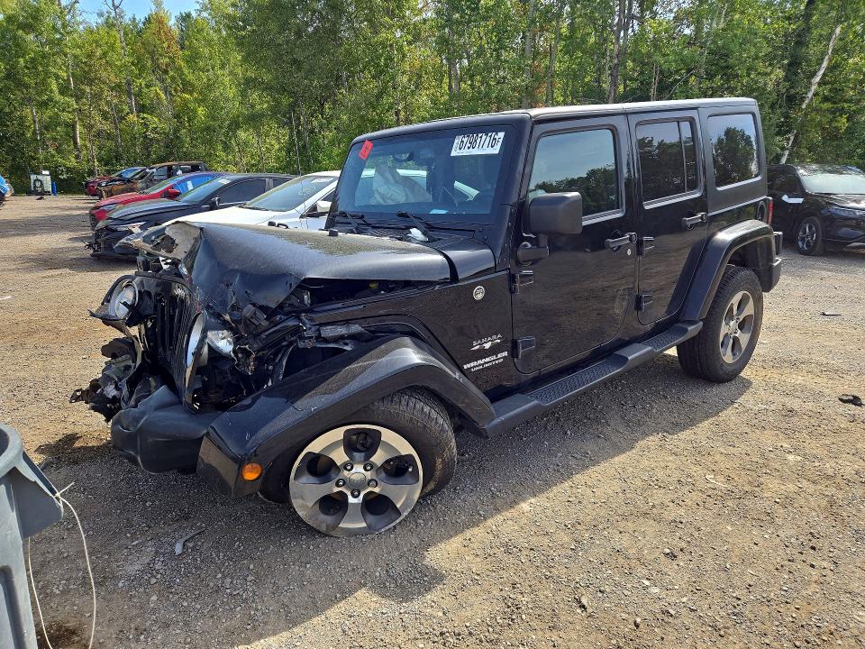 Auction sale of the 2017 Jeep Wrangler Unlimited, vin: 1C4BJWEG6HL556161, lot number: 67981716